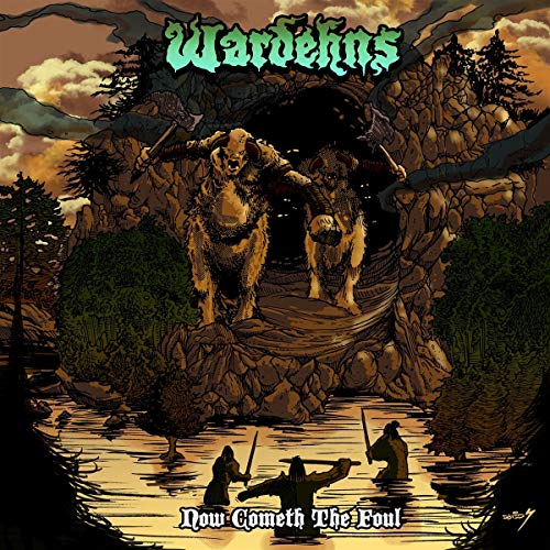 CD cover art: two bears emerge from a cave toward figures with swords.