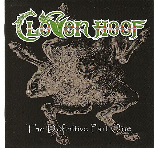 Cloven Hoof CD cover: demonic figure in grayscale with green logo.