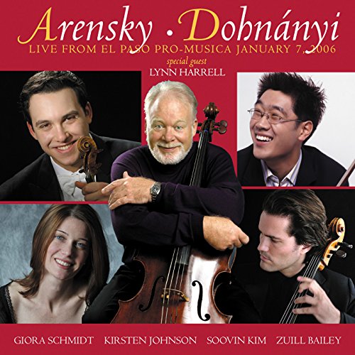 CD cover featuring five classical musicians with their instruments.