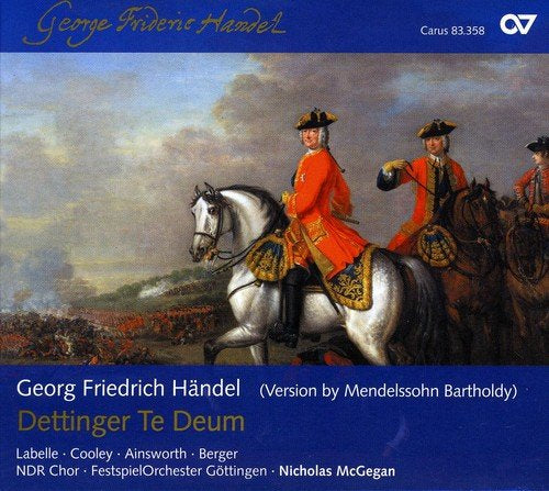 CD cover: painting of three men on horseback in orange coats.