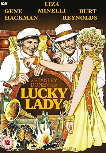 Lucky Lady" DVD cover featuring Gene Hackman, Liza Minnelli, and Burt Reynolds.