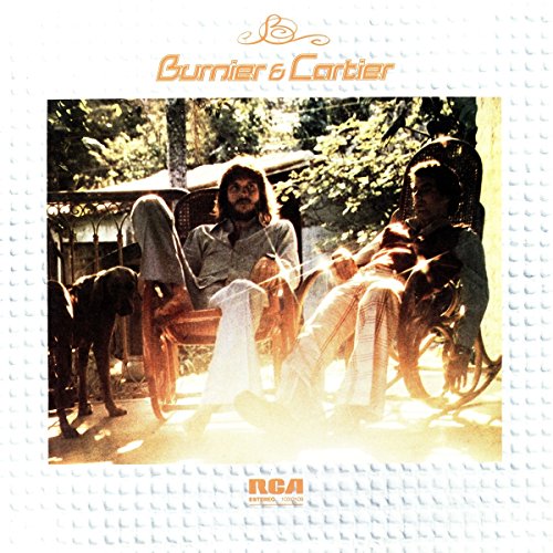 Album cover for Burnier & Cartier featuring two men and a dog.