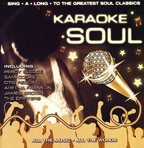 CD cover for "Karaoke In Your Soul" featuring a gold microphone.