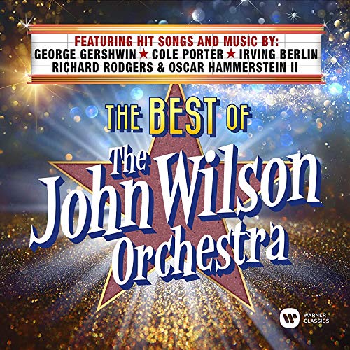 CD cover for “The Best of the John Wilson Orchestra” with starburst design.