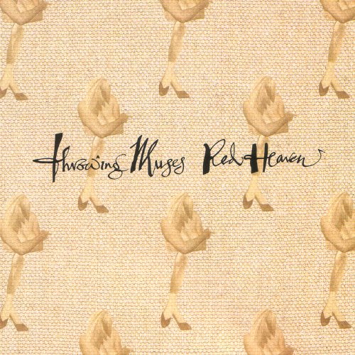 Throwing Muses "Red Heaven" CD cover with repeating floral pattern.