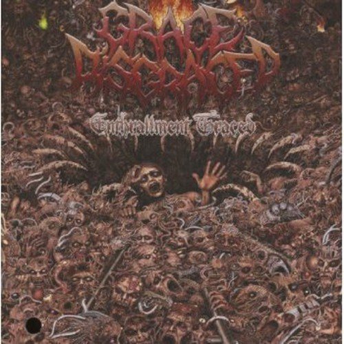 CD cover: dark, chaotic imagery with skulls and a screaming figure.