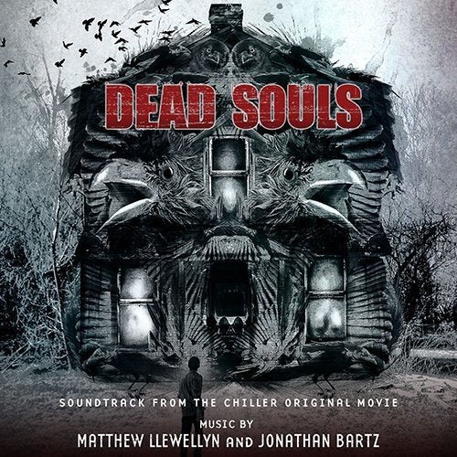 CD cover for "Dead Souls" soundtrack, featuring a monstrous house image.