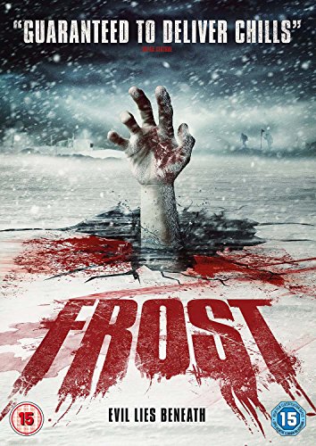 DVD cover for "Frost" depicting a hand emerging from icy water.