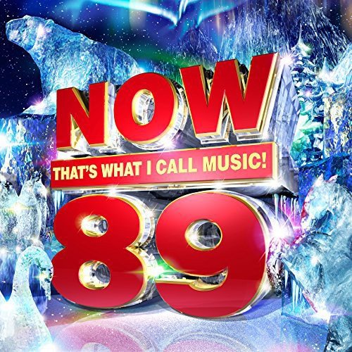 CD cover for “NOW That’s What I Call Music! 89” with icy graphics.