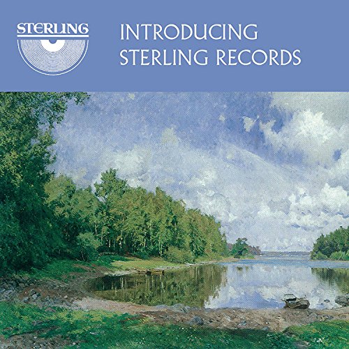 CD cover with a landscape painting of trees and a lake.