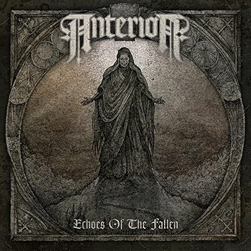 CD cover for Anterior’s “Echoes of the Fallen” featuring a cloaked figure.