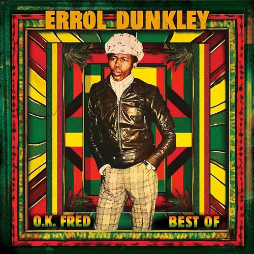 Errol Dunkley album cover: portrait of a man in a leather jacket.