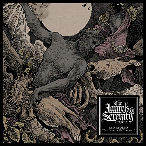 CD cover: detailed grayscale illustration of a reclining figure and skull.