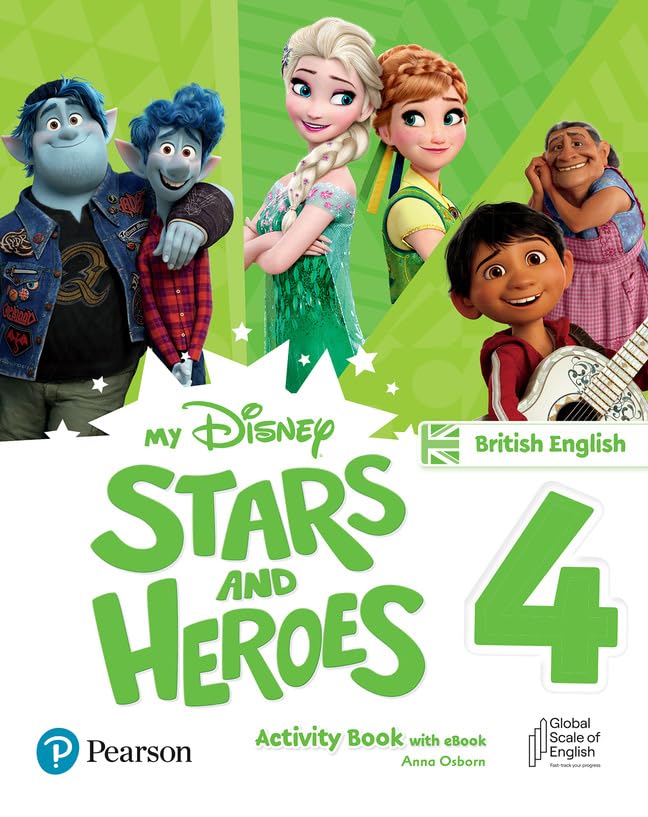 My Disney Stars and Heroes British Edition Level 4 Activity Book with eBook (Friends and Heroes)