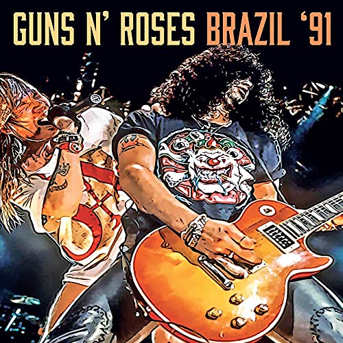 Guns N' Roses Brazil 91 CD, jewel case with album artwork.