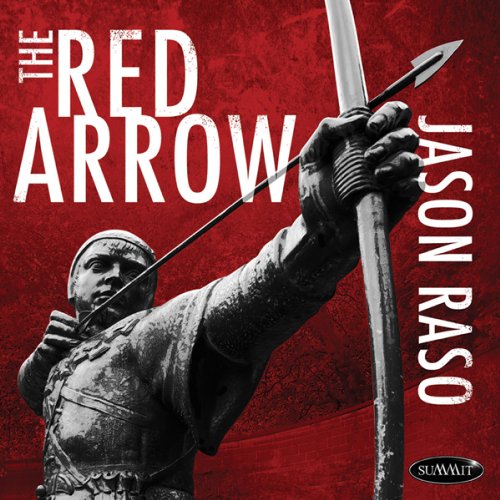 CD cover for "The Red Arrow" featuring a sculpted archer drawing a bow.