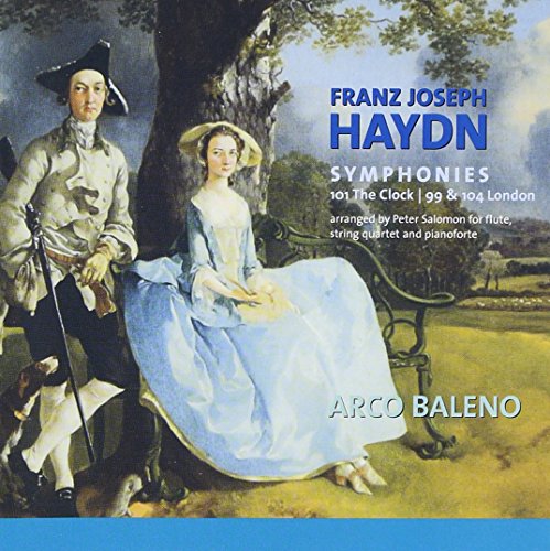 CD cover for Haydn symphonies with a portrait of a couple.