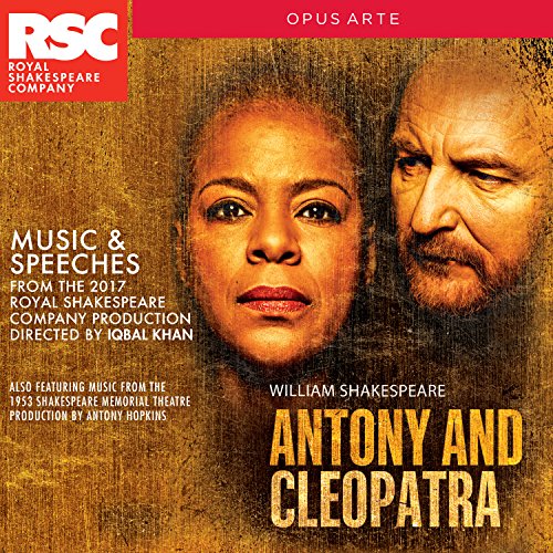 CD cover featuring portraits of two actors, Joaquina Kalukango and Antony Hopkins.