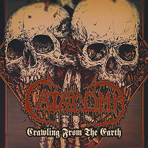 CD cover: three skulls with roots, band name āCatacombā in dark lettering.