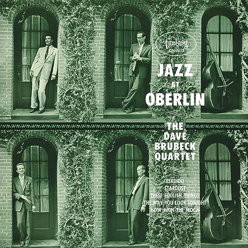 Album cover for “Jazz At Oberlin” by The Dave Brubeck Quartet.