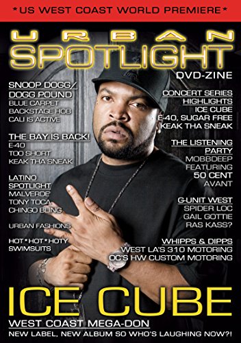 DVD cover featuring rapper Ice Cube, text lists featured artists.