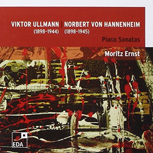 CD cover with abstract red and yellow splatters on a dark background.