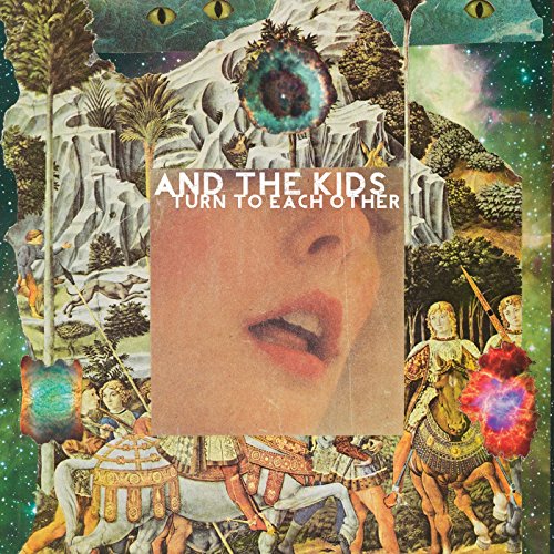 Collage album cover featuring a face, eyes, and classical imagery.