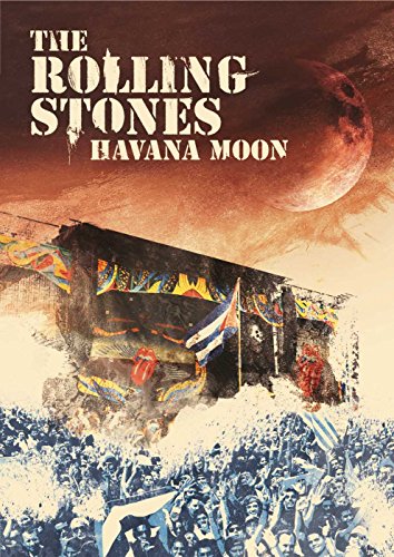 DVD cover for "Havana Moon" featuring The Rolling Stones concert crowd.