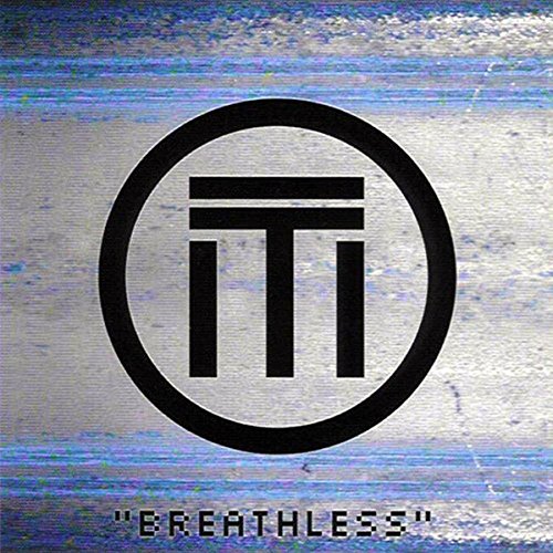 CD cover for Mauriās āBreathlessā featuring a circular symbol and text.
