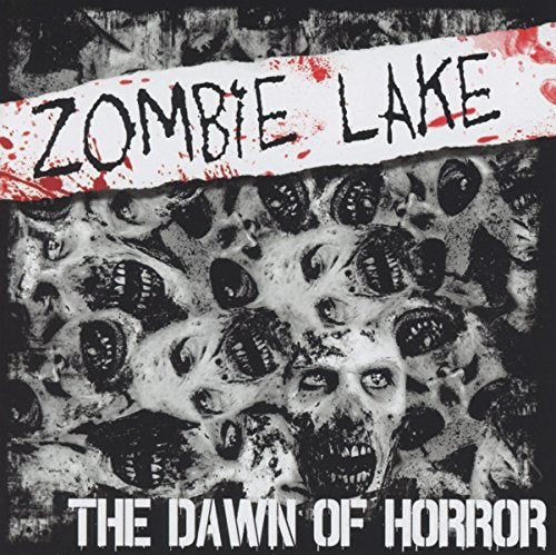 CD cover for "Zombie Lake" featuring a collage of zombie faces.