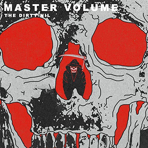 CD cover for The Dirty Nil’s “Master Volume” featuring a skull illustration.
