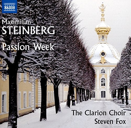CD cover: Snowy trees and golden-domed building, “Passion Week” text.