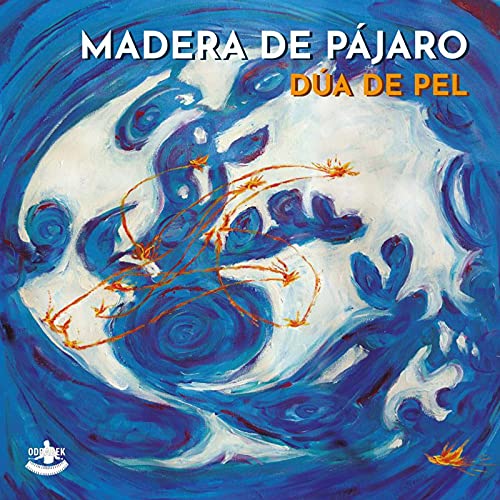 CD cover: abstract blue and white painting with bird-like shapes.