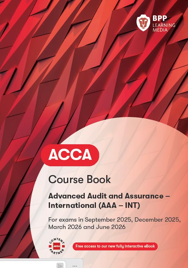 ACCA Advanced Audit and Assurance (International) : Course Book