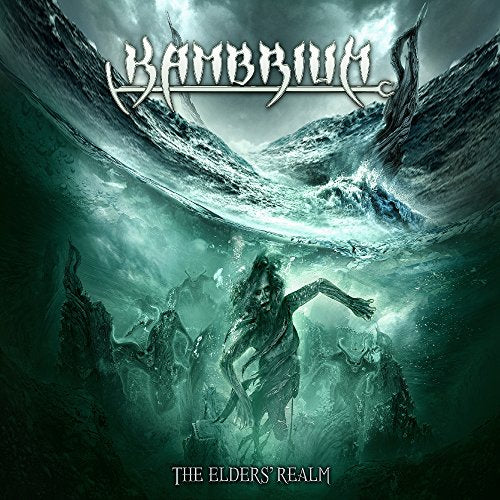 CD cover for Kambrium’s “The Elders’ Realm” featuring underwater figures.