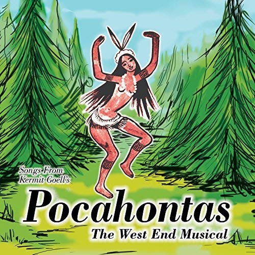 CD cover art depicting a stylized illustration of Pocahontas dancing.