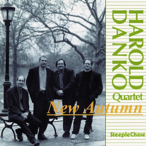CD cover: Four men in a park, album title "New Autumn" visible.