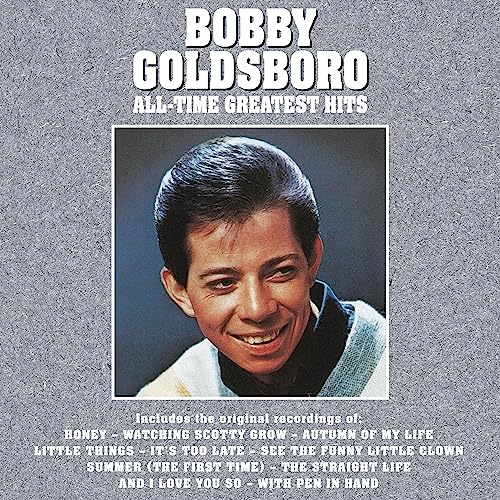 Bobby Goldsboro album cover with portrait and song list text.