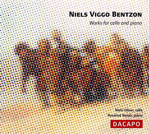 CD cover for Niels Viggo Bentzon’s cello and piano works.