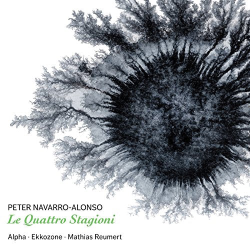 CD cover with abstract, dark blue and grey dendritic pattern.