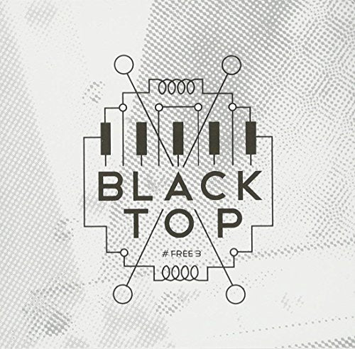 CD cover for “Black Top - Free #3” with circuit board graphic.