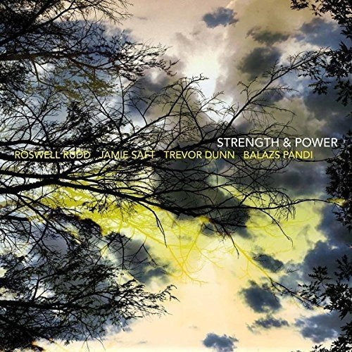 CD cover for “Strength & Power” featuring a tree against a cloudy sky.