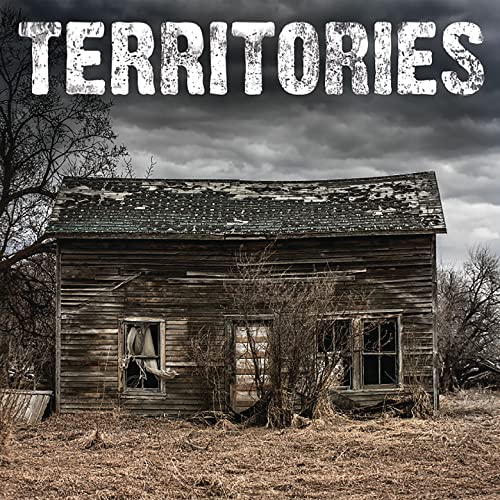 CD cover with the band name and a dilapidated wooden building.