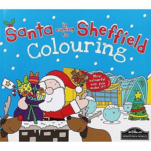 Santa is Coming to Sheffield Colouring