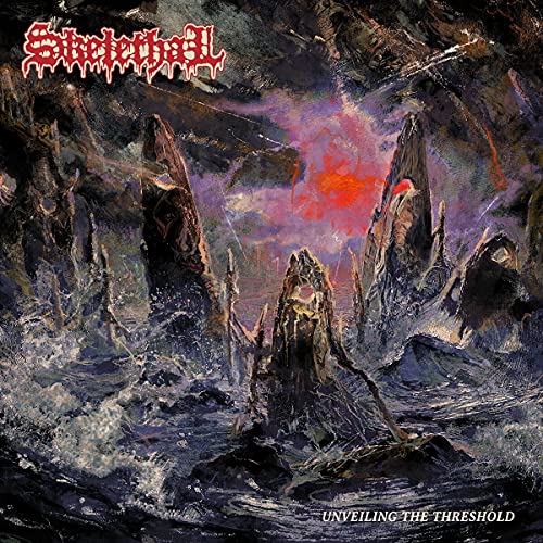 Dark fantasy album cover for Skeletal’s “Unveiling The Threshold” vinyl.