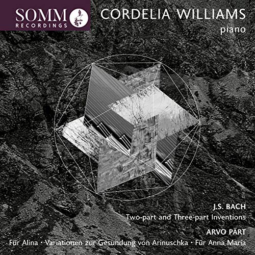 CD cover: abstract geometric design over a textured, dark background.