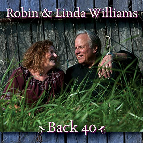 Robin & Linda Williams album cover, featuring the duo in a grassy field.