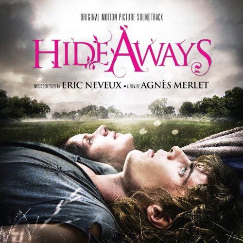 “Hideaways” soundtrack CD cover with a couple lying in a field.