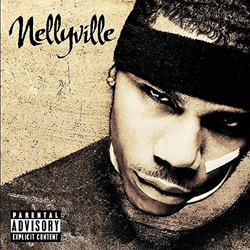 Nelly album cover, “Nellyville,” featuring a portrait of the artist.