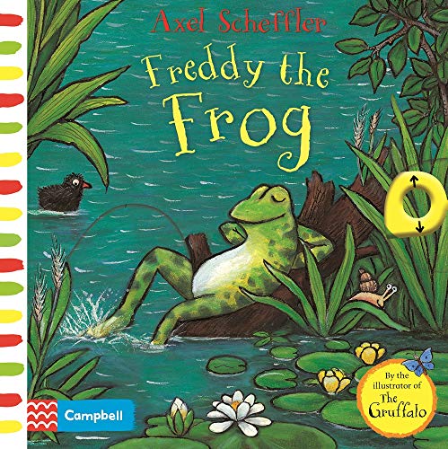 Freddy the Frog: A Push, Pull, Slide Book (Campbell Axel Scheffler)